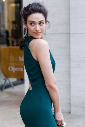 Emmy Rossum Wearing Lanvin Gown - 2014 American Ballet Theatre Opening Night Spring Gala in New York City