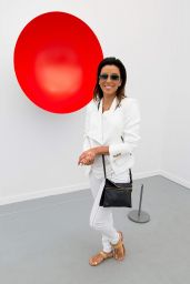 Eva Longoria at 2014 Frieze Art Fair in New York City