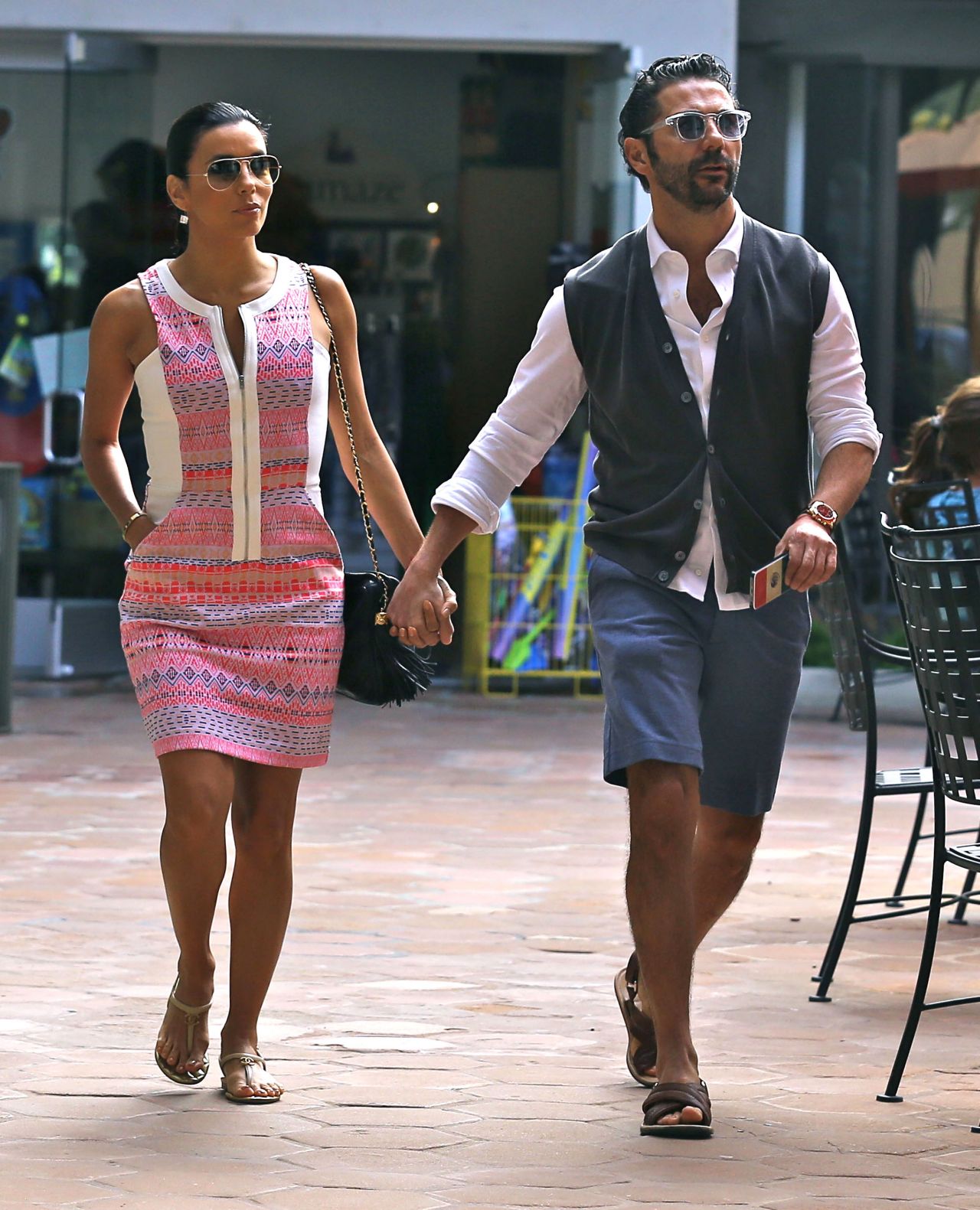 Eva Longoria Casual Style - Shopping in Malibu - May 2014 • CelebMafia
