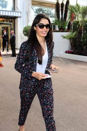 Frida Pinto - Exiting Yacht at Cannes VIP Port - 2014 Cannes Film Festival