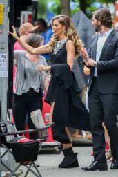 Gisele Bundchen - Filming Chanel Commercial in New York City - May 2014