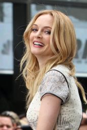 Heather Graham - Interview for Access Hollywood in New York City - May 2014