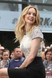 Heather Graham - Interview for Access Hollywood in New York City - May 2014