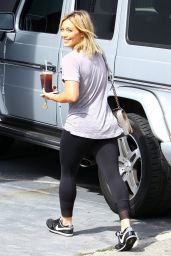 Hilary Duff Heads to the Gym in LA - May 2014