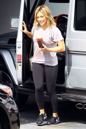 Hilary Duff Heads to the Gym in LA - May 2014