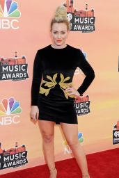 Hilary Duff Wearing Maria Lucia Hohan Dress - 2014 iHeartRadio Music Awards