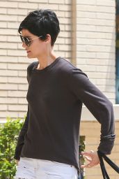 Jaimie Alexander Street Style - Out in Los Angeles - May 2014