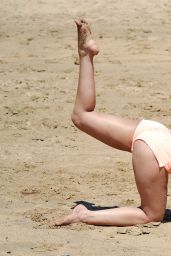 Jasmin Walia - Workout on the Beach in Tenerife - May 2014