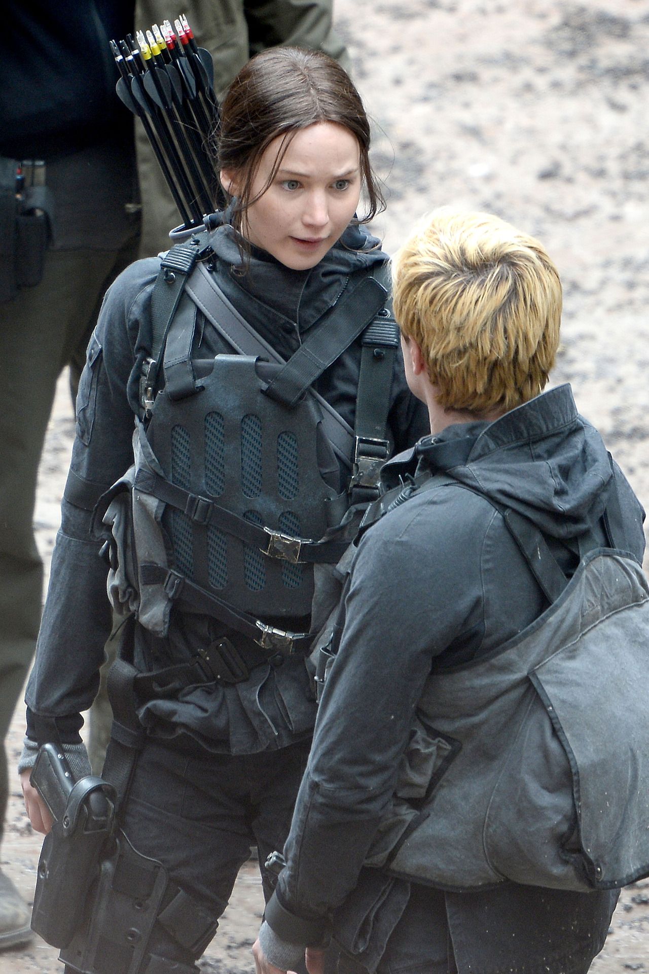 Jennifer Lawrence - ‘The Hunger Games: Mockingjay Set Photos – Paris