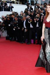 Julianne Moore Wearing Louis Vuitton – ‘Mr. Turner’ Premiere at 2014 Cannes Film Festival