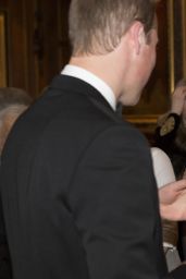 Kate Moss Wearing Ralph Lauren Dress – The Duke of Cambridge Celebrates The Royal Marsden in Windsor