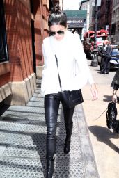 Kendall Jenner Casual Style - Out in New york City - May 2014