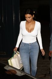 Kim Kardashian in Paris - Shopping Time! - May 2014