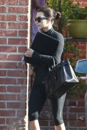 Kim Kardashian in Tights - Out in Beverly Hills - May 2014