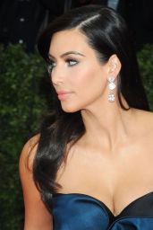 Kim Kardashian Wearing Givenchy Couch Dress - 2014 Met Costume Institute Gala