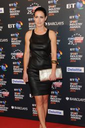 Kirsty Gallacher on Red Carpet - 2014 BT Sport Industry Awards in London