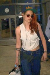 Kristen Stewart - Arriving in LAX Airport - May 2014