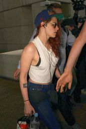 Kristen Stewart - Arriving in LAX Airport - May 2014