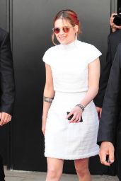 Kristen Stewart in France - Outside Her Hotel in Cannes - May 2014