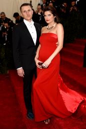 Lake Bell Wearing Tommy Hilfiger Gown – 2014 Met Costume Institute Gala