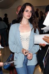 Lana Del Rey - Arriving at LAX Airport - May 2014