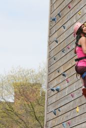Lucy Mecklenburgh - Booty Camp in Shropshire - May 2014