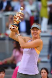Maria Sharapova – Mutua Madrid Open 2014 – Final