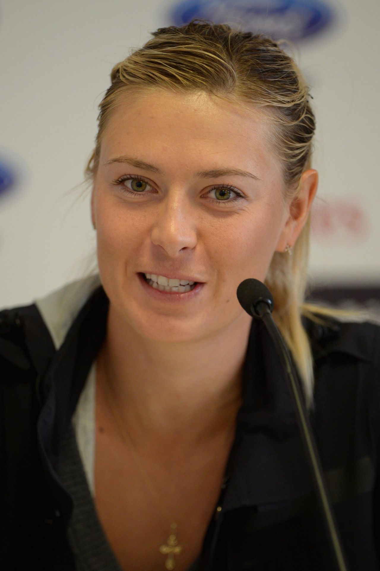 Maria Sharapova - Press Conference at Italian Open 2014 in Rome