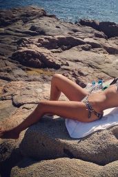 Melita Toniolo in a Bikini on the Rocks - May 2014