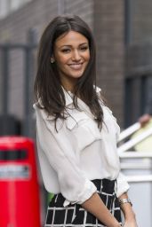 Michelle Keegan Casual Style - Outside ITV Studios in London - May 2014