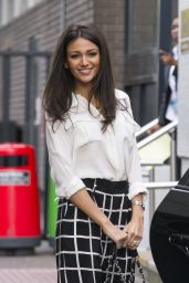 Michelle Keegan Casual Style - Outside ITV Studios in London - May 2014