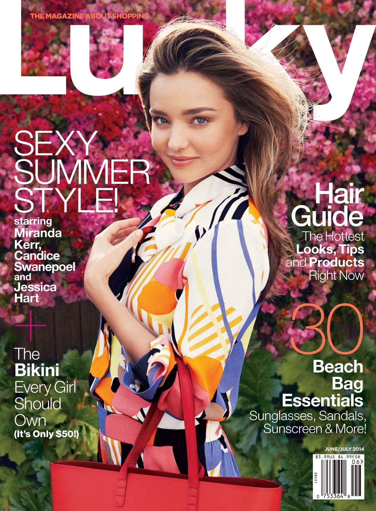 Miranda Kerr - Lucky Magazine June/July 2014 Issue • CelebMafia