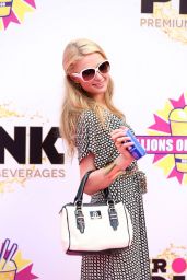 Paris Hilton in in Shanghai at the Launch of the New Millions of Milkshakes Store - May 2014