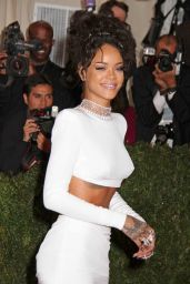 Rihanna Wearing Stella McCarteny – 2014 Met Costume Institute Gala