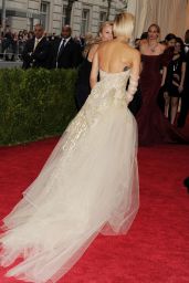 Rita Ora Wearing Donna Karan Atelier Gown – 2014 Met Costume Institute Gala