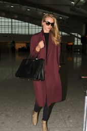Rosie Huntington-Whiteley at Heathrow Airport in London - May 2014