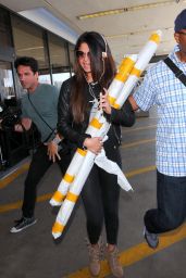 Selena Gomez at LAX Airport - May 2014