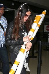 Selena Gomez at LAX Airport - May 2014