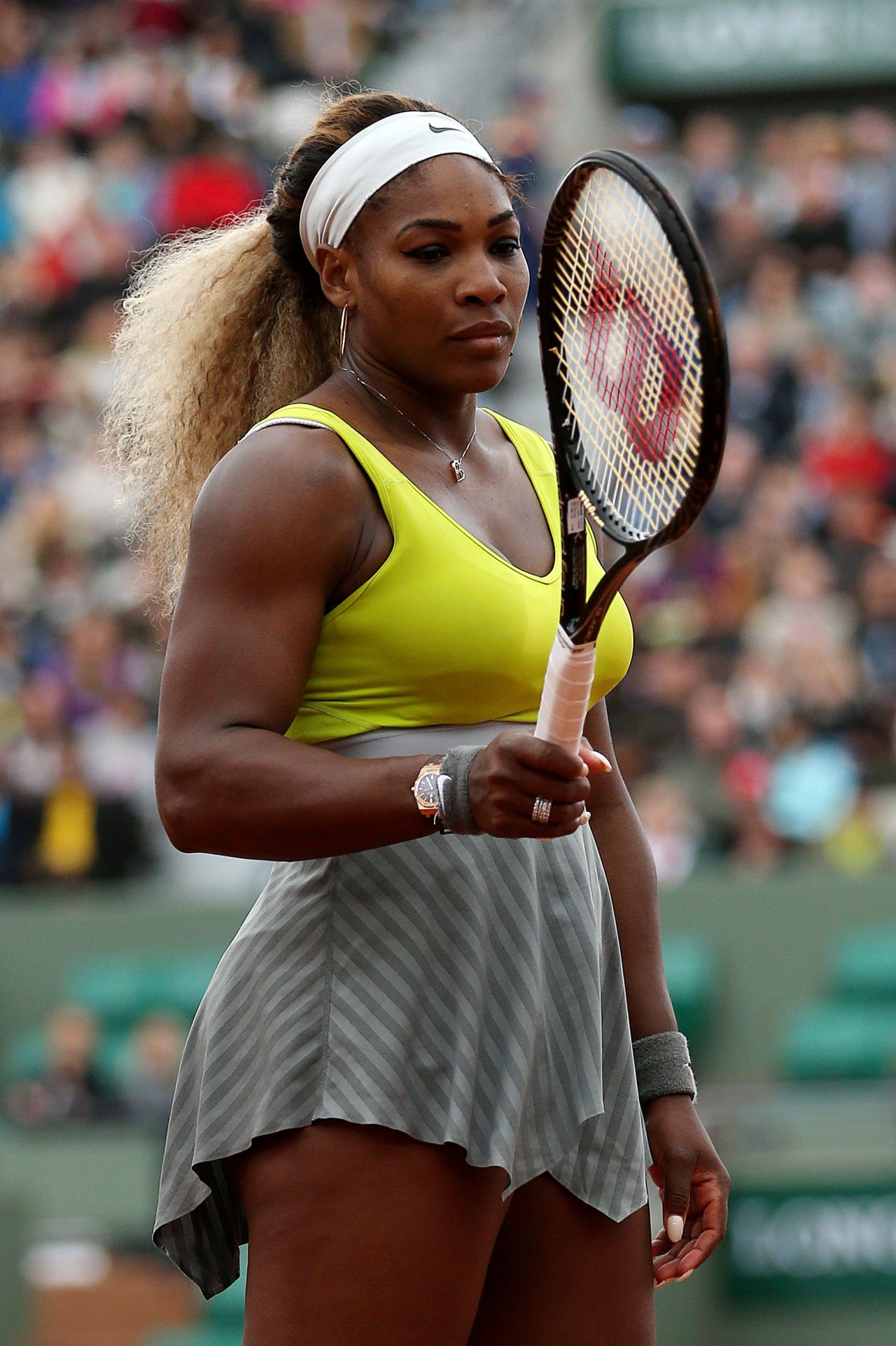 Serena Williams - 2014 French Open at Roland Garros - 2nd ...