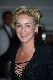Sharon Stone - Roberto Cavalli Hosts Annual Party Aboard His Yacht - 2014 Cannes Film Festival