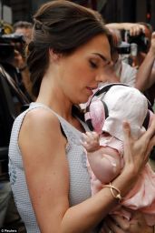 Tamara Ecclestone Out With Her Baby - Monaco, May 2014