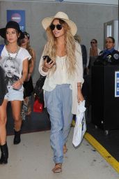 Vanessa Hudgens & Ashley Tisdale at LAX Airport - May 2014