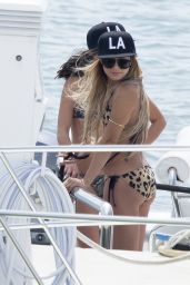 Vanessa Hudgens & Ashley Tisdale Bikini Candids - on a Yacht in Miami - May 2014