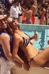 Maria Menounos in a Bikini - Twitpics, June 2014