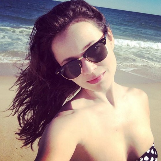Sasha Cohen in a Bikini – Instagram, June 2014