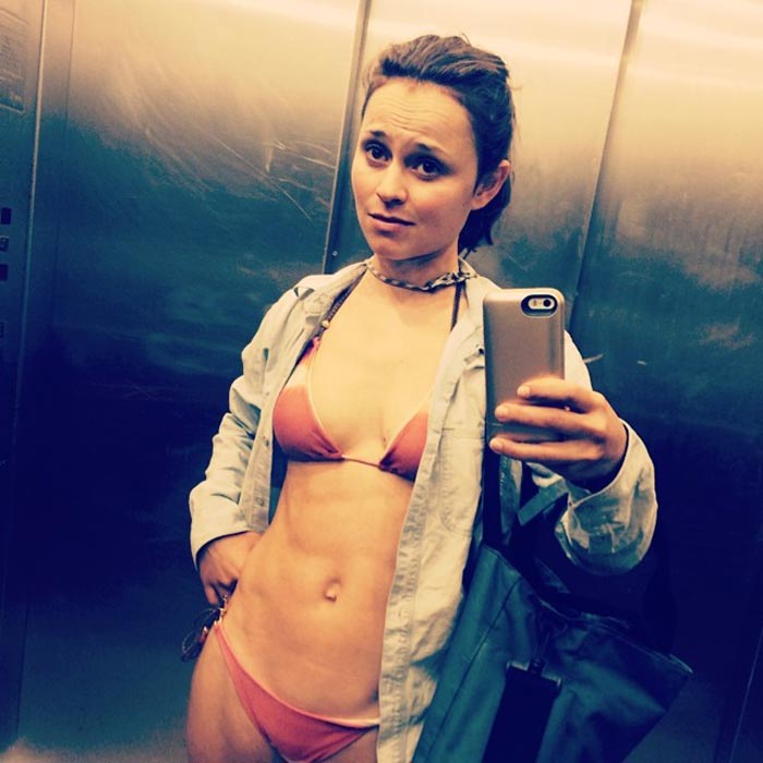 Sasha Cohen in a Bikini - Instagram, June 2014.