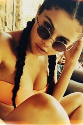 Selena Gomez in a Bikini & With Friend - Instagram, June 2014