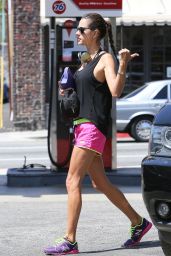 Alessandra Ambrosio - Out For a Workout in Brentwood - May 2014
