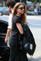 Amber Heard – Out in New York City - June 2014