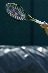 Ana Ivanovic - Practice Session Before Wimbledon 2014